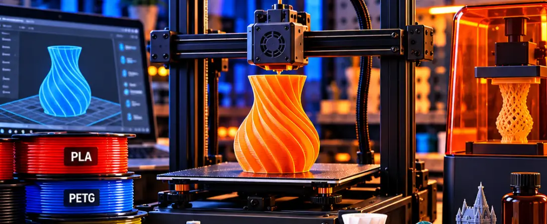 Impressão 3D: como funciona, tecnologias e materiais